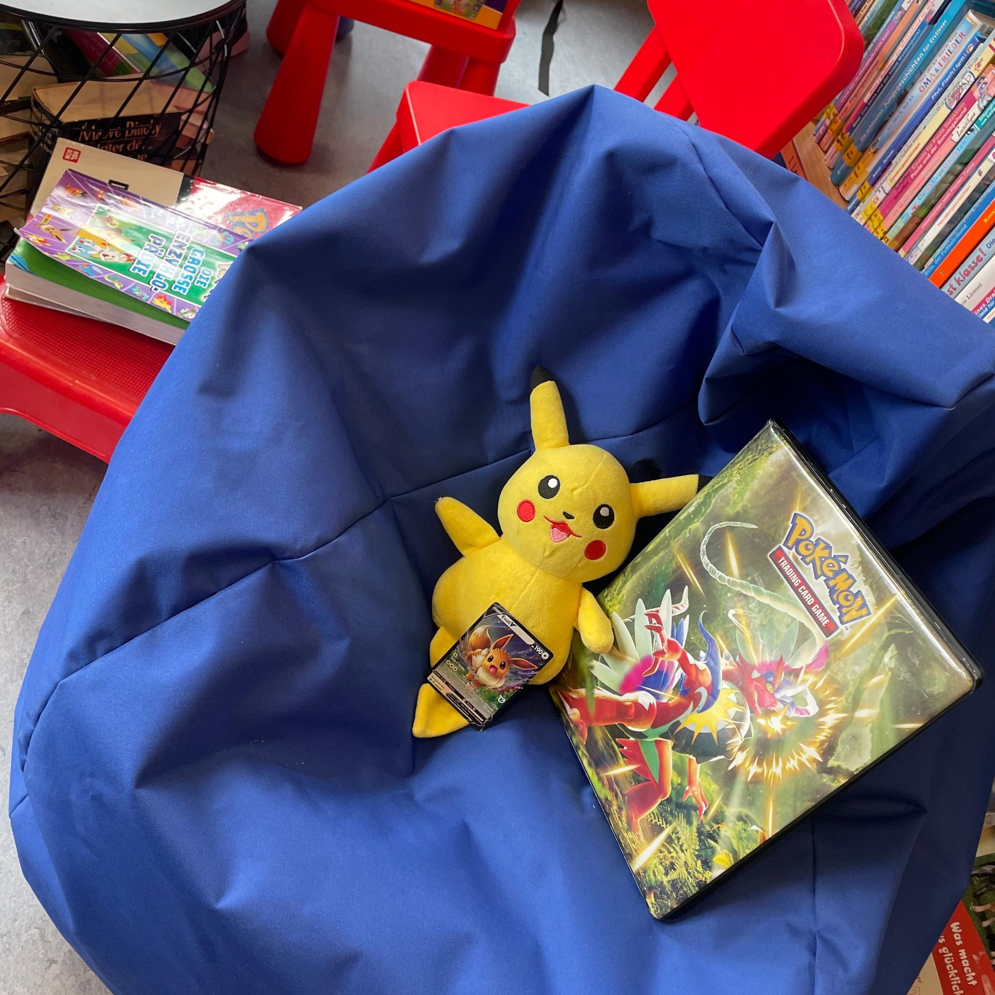 Pikachu relaxed